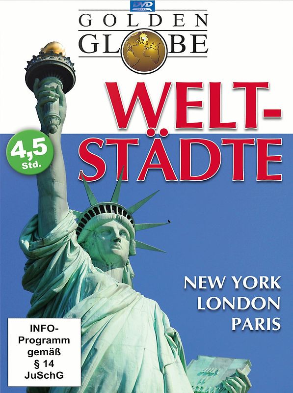 Weltstädte - Golden Globe (New York, London, Paris) [3 DVDs] DVD
