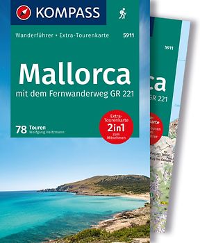 KOMPASS Wanderführer Mallorca, 78 Touren mit Extra-Tourenkarte
