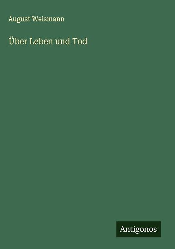 Über Leben und Tod