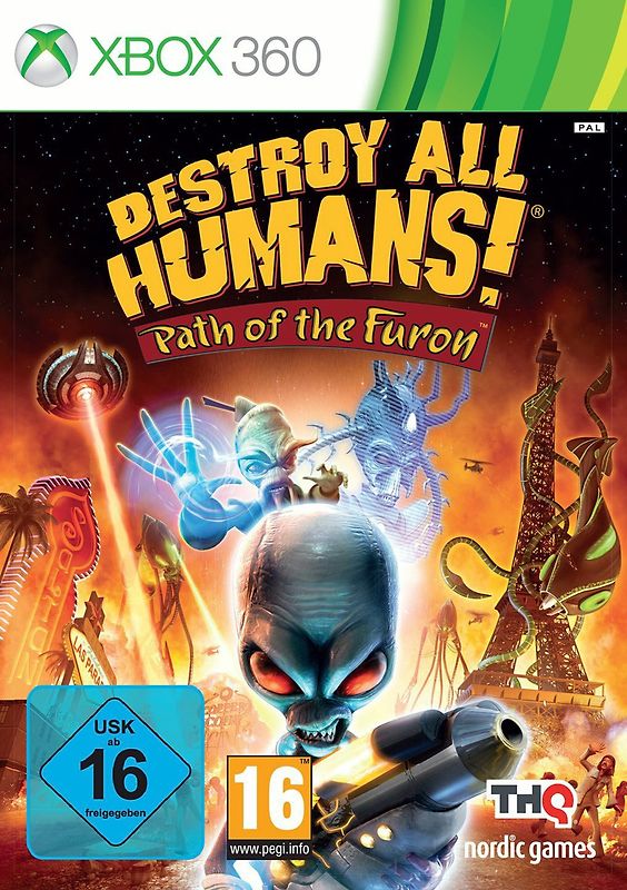 Destroy all Humans Path of the Furon Xbox 360