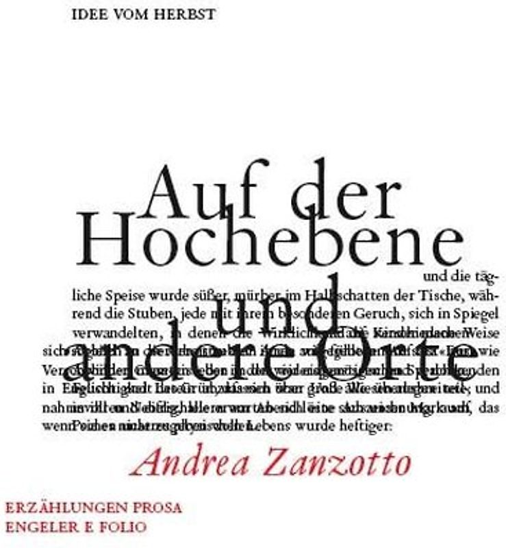 Auf der Hochebene und andere Orte