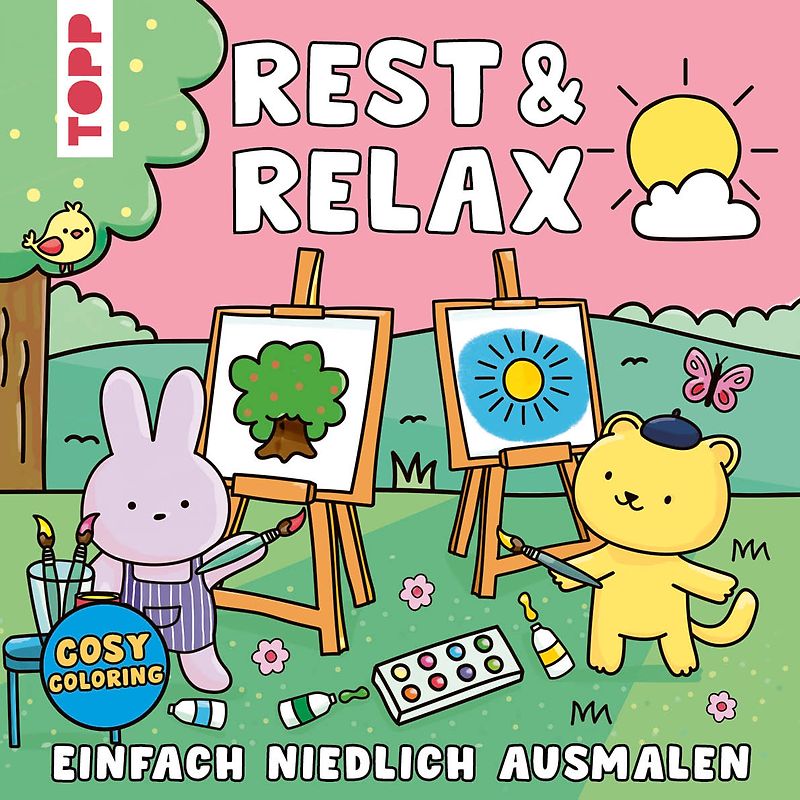 Cosy Coloring - Rest & Relax