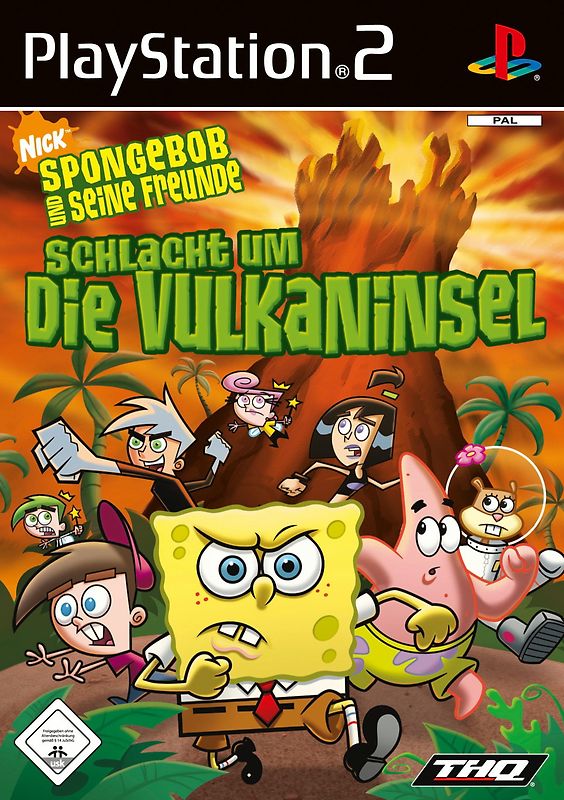 SpongeBob u. seine Freunde:Schlacht um die Vulkaninsel PlayStation 2