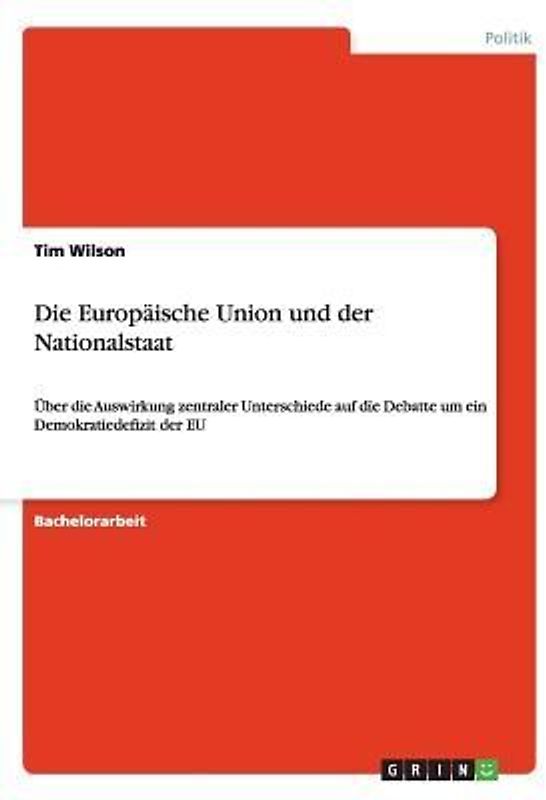 Die Europäische Union und der Nationalstaat