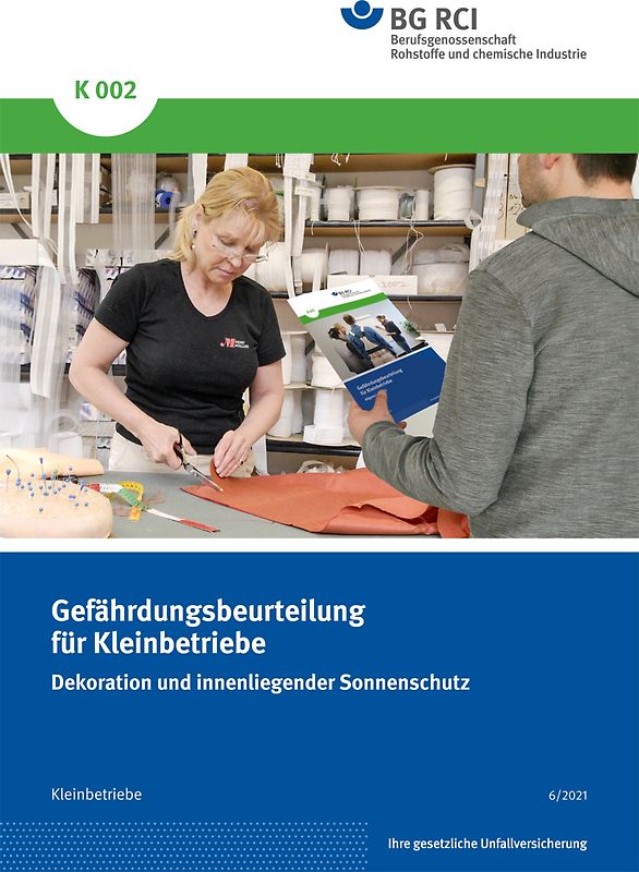 K 002 Gefährdungsbeurteilung für Kleinbetriebe