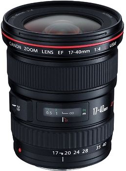 Canon EF 17-40 mm F4.0 L USM 77 mm Filtergewinde (Canon EF Anschluss) schwarz