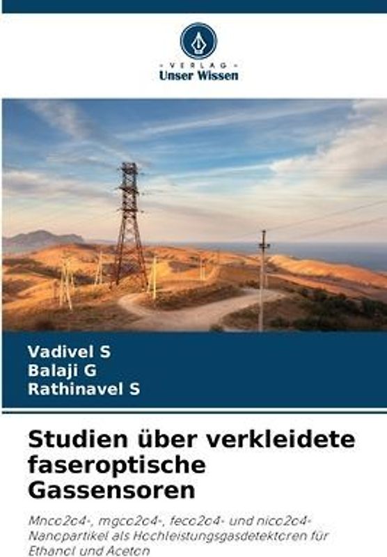 Studien über verkleidete faseroptische Gassensoren