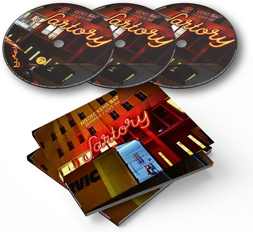 Zeitreise/ Live im Sartory (3CD)