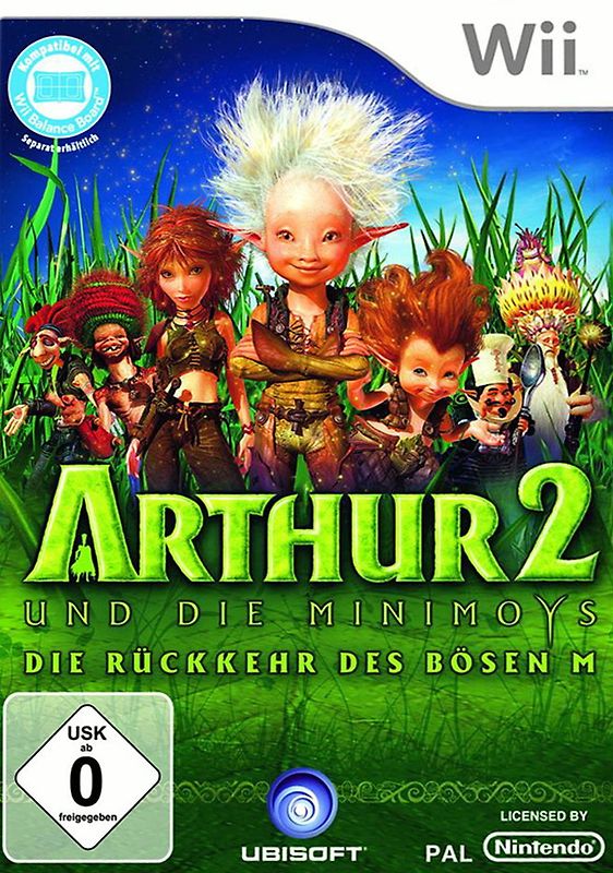 Arthur und die Minimoys 2: Die Rückkehr des bösen M. Nintendo Wii