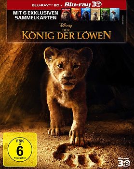 Der König der Löwen – Neuverfilmung 3D [inkl. 2D Blu-ray] 3D Blu-ray Disc