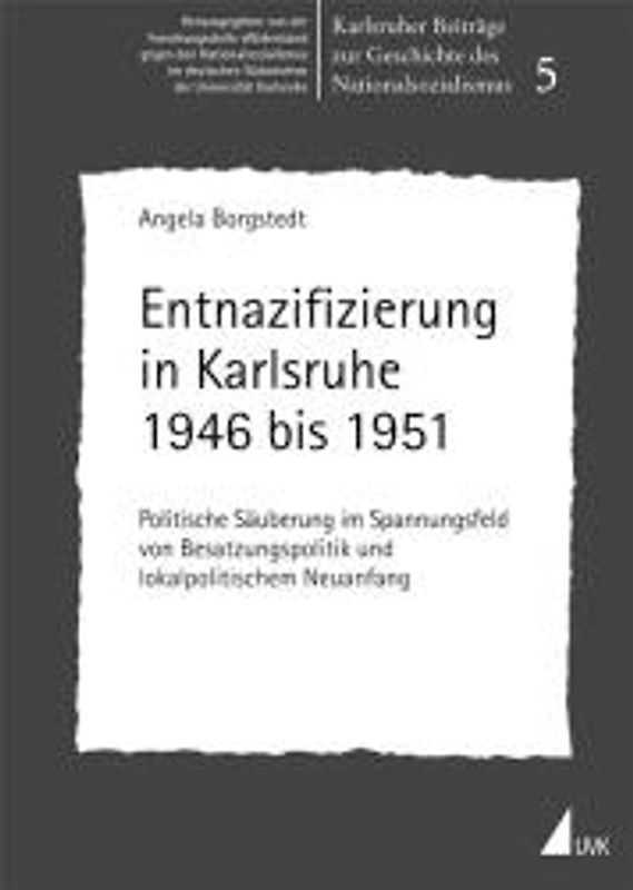 Entnazifizierung in Karlsruhe 1946 bis 1951