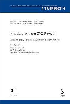 Knackpunkte der ZPO-Revision