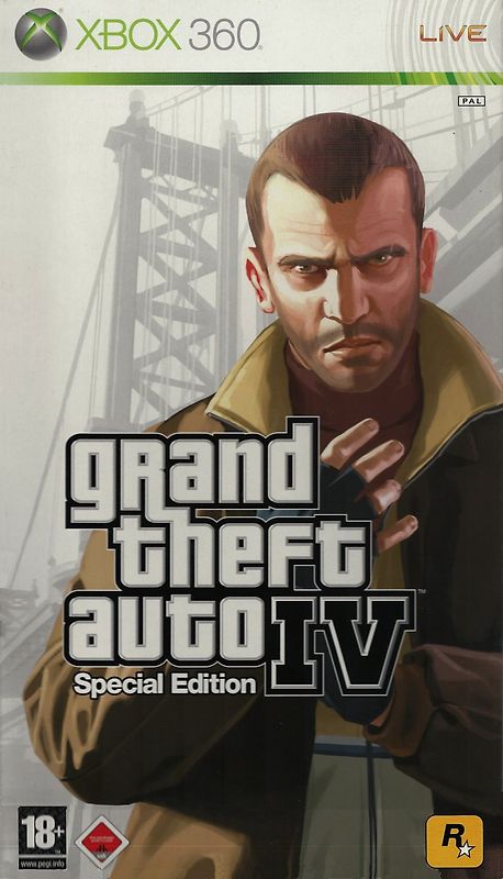 Grand Theft Auto IV [Special Edition inkl. Steelbook, Rockstar Reisetasche, Schlüsselanhänger, Artbook, Soundtrack, Karte] Xbox 360