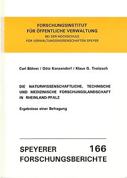 Die naturwissenschaftliche, technische und medizinische Forschungslandschaft in Rheinland-Pfalz