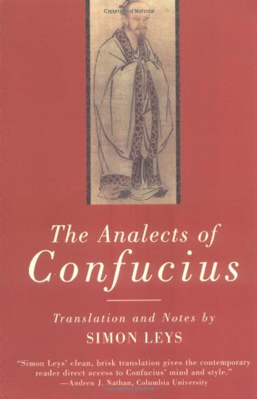 The Analects of Confucius (Norton Paperback) - Leys, Simon