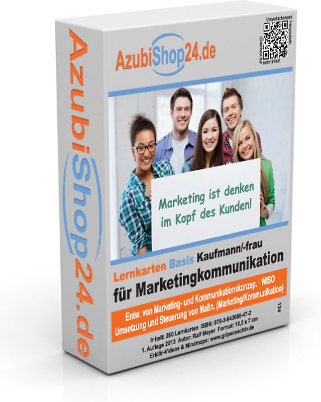 Lernkarten Kaufmann / Kauffrau für Marketingkommunikation Prüfungswissen. Prüfung Kaufmann / Kauffrau für Marketingkommunikation