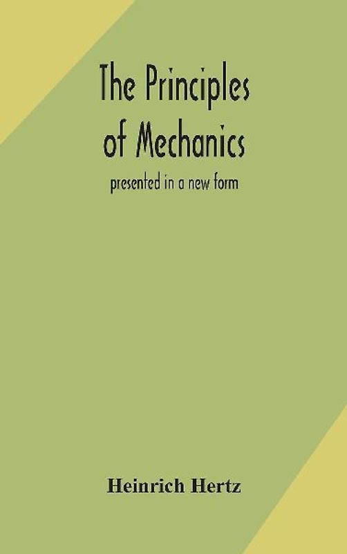 The Principles Of Mechanics