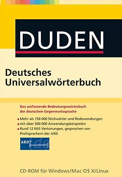 DUDEN: Deutsches Universalwörterbuch MacOS