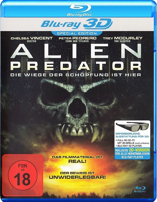 Alien Predator 3D [Special Edition] 3D Blu-ray Disc