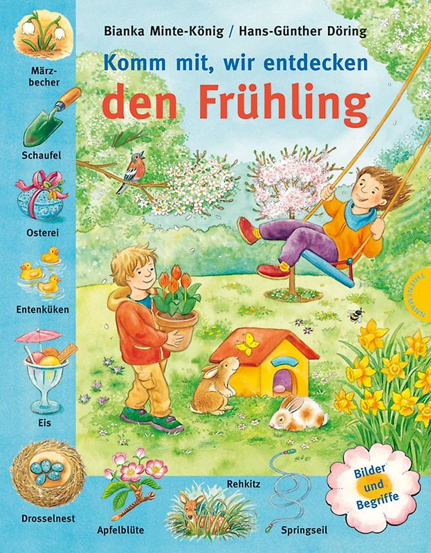 Komm mit, wir entdecken den Frühling – Bilder und Begriffe