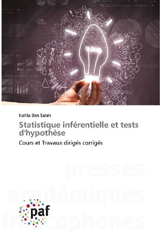 Statistique inférentielle et tests d'hypothèse