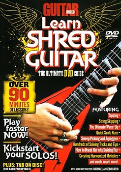 Guitar World -- Learn Shred Guitar: The Ultimate DVD Guide, DVD - Alfred Publishing DVD