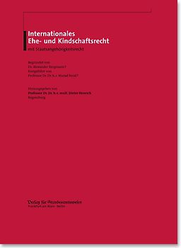 Internationales Ehe- und Kindschaftsrecht
