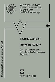 Recht als Kultur?