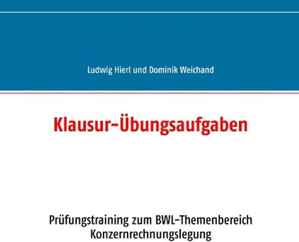 Klausur-Übungsaufgaben