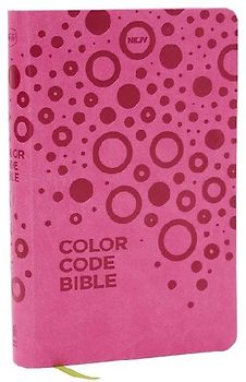 Nkjv, Color Code Bible for Kids, Pink Leathersoft, Comfort Print