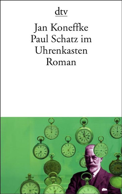 Paul Schatz im Uhrenkasten