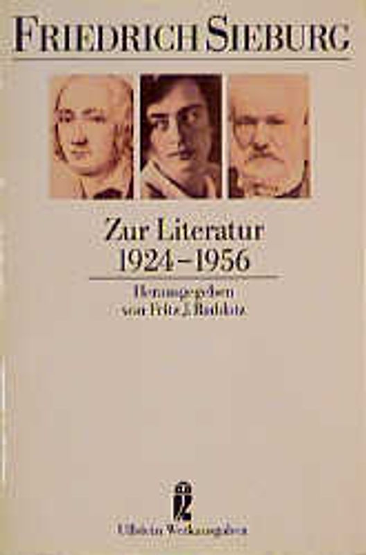 Zur Literatur 1924-1956