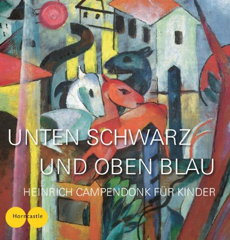 Unten Schwarz und oben Blau