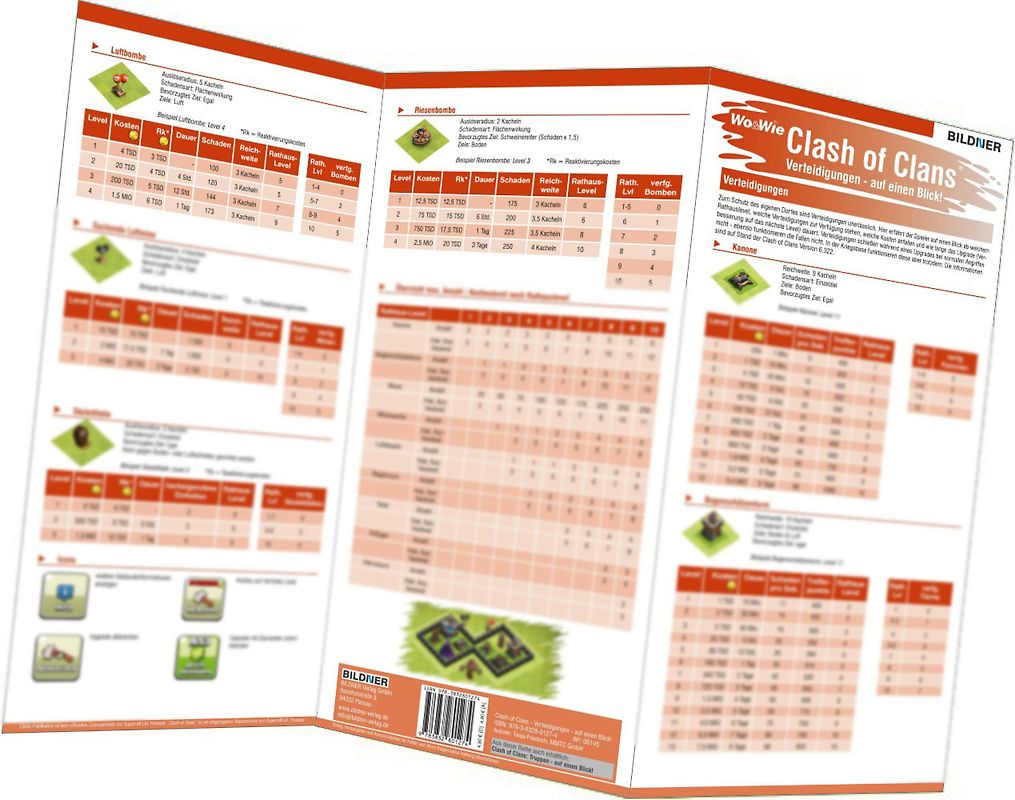 Clash of Clans - Alle Verteidigungen auf einen Blick!