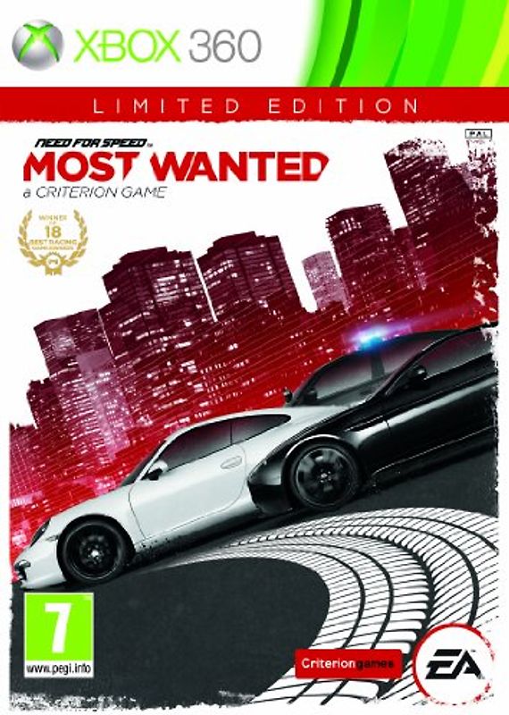 Need for Speed: Most Wanted [Limited Edition, Internationale Verison] Xbox 360