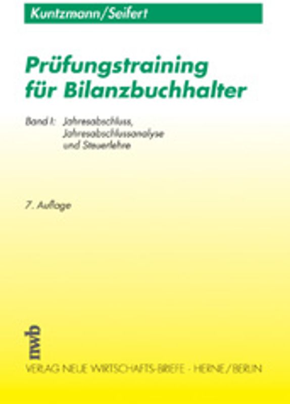 Prüfungstraining für Bilanzbuchhalter