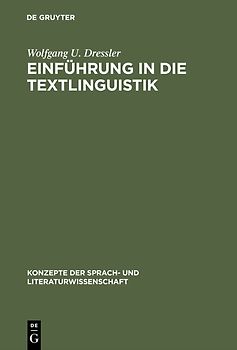 Einführung in die Textlinguistik