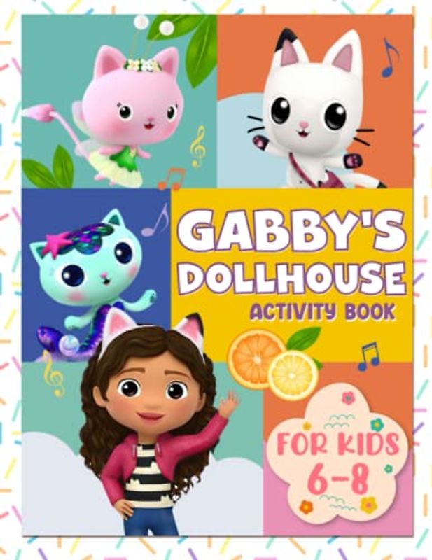 Magical Doll Activity Books For Kids Ages 6-8: Color Activity Book For Kids Ages 6-8 With Puzzles, Mazes, Dot To Dot, Sudoku, Word Search And More! | Kids Activity Books