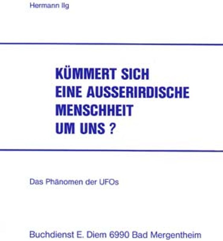 Kümmert sich eine ausserirdische Menschheit um uns?
