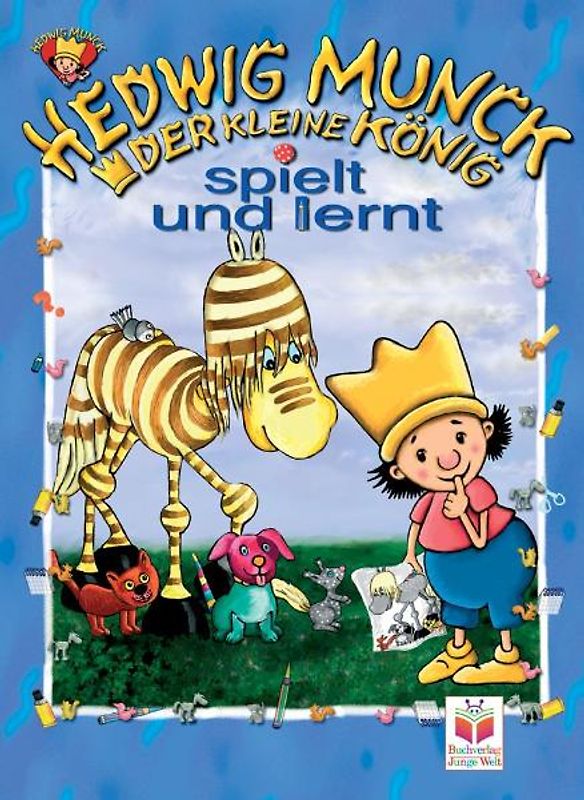 Der kleine König spielt und lernt (blau)