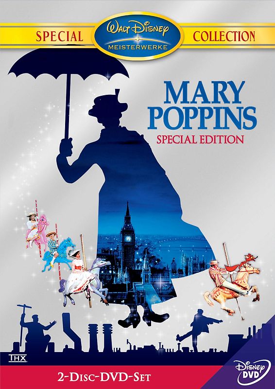 Walt Disney Meisterwerke: Mary Poppins [Special Edition, 2 DVDs] DVD