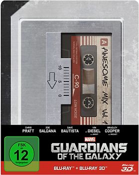 Guardians of the Galaxy 3D [Steelbook inkl. 2D Version, 2 Discs] 3D Blu-ray Disc