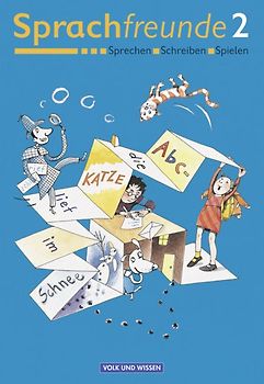 Sprachfreunde. Sprechen - Schreiben - Spielen. Östliche Bundesländer... / 2. Schuljahr - Sprachbuch