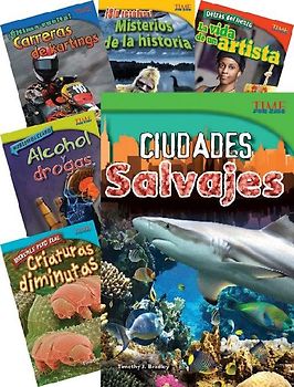 Time for Kids(r) Informational Text Grade 4 Spanish Readers Set 3 10-Book Set