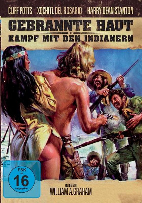 Gebrannte Haut - Kampf mit den Indianern DVD