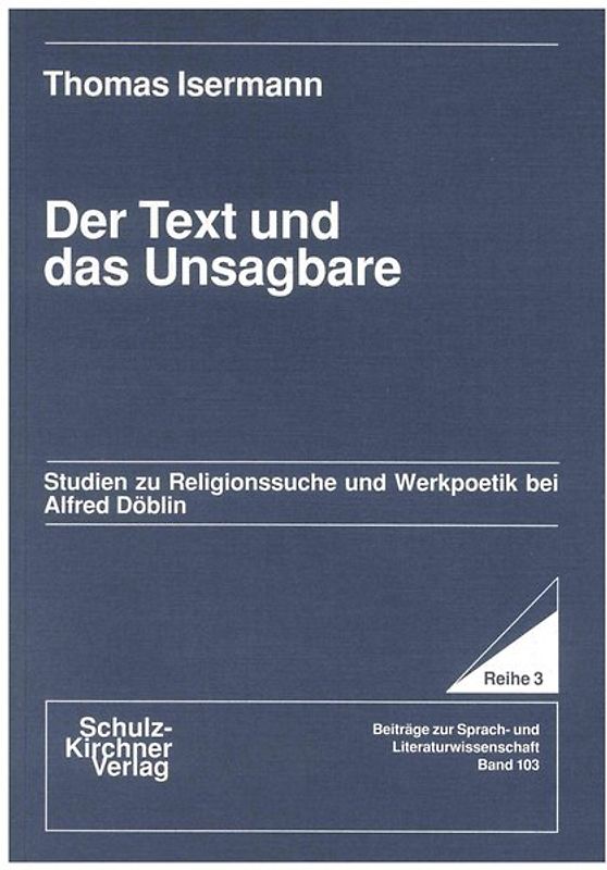Der Text und das Unsagbare