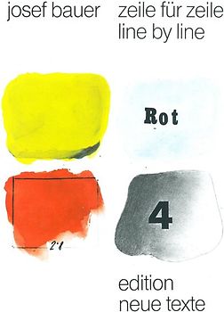 Zeile für Zeile. Zyklen: knittertexte /vervollständigung der natur /rosenbilder - textrosen /buchstabenräume - farbräume /taktile poesie /zeile für zeile /zueinander /alles