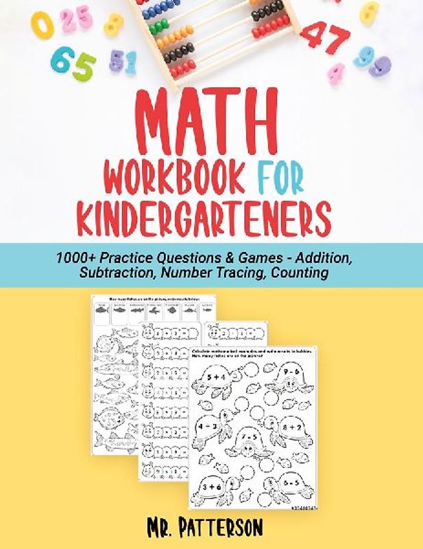 Math Workbook for Kindergarteners