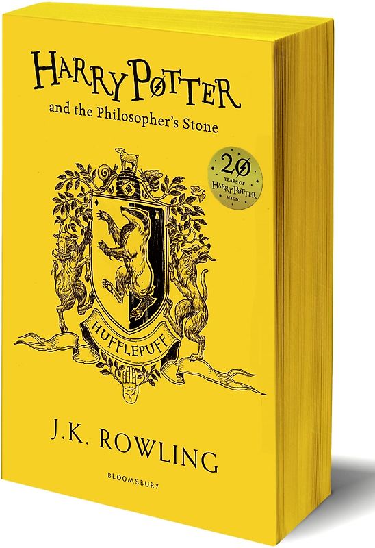 Harry Potter and the Philosopher's Stone - J.K. Rowling [Hufflepuff Edition, Paperback]