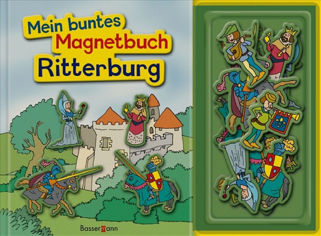 Mein buntes Magnetbuch Ritterburg